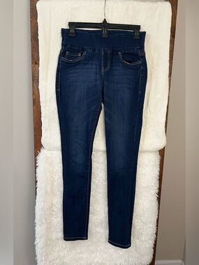 JAG Jeans Pull-On Skinny Jeans Dark Wash Stretch - Size 2